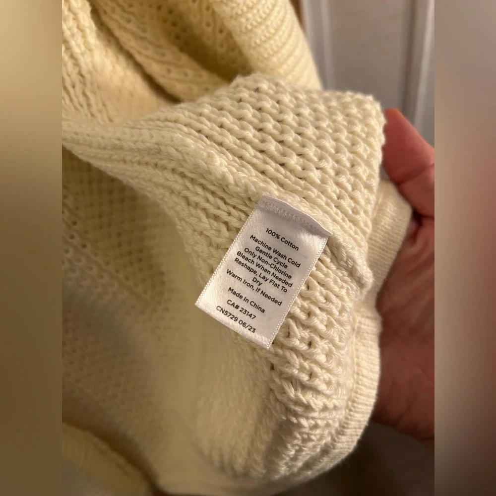 Haven Well Within Organic Cotton Honeycomb Shawl Cardigan - Picture 7 of 8